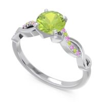 Solitaire Milgrain Atati Ring