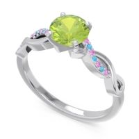 Solitaire Milgrain Atati Ring