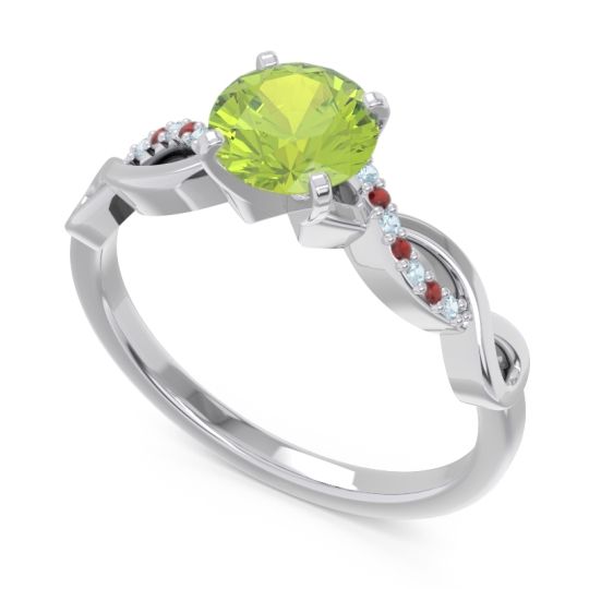 Solitaire Milgrain Atati Ring