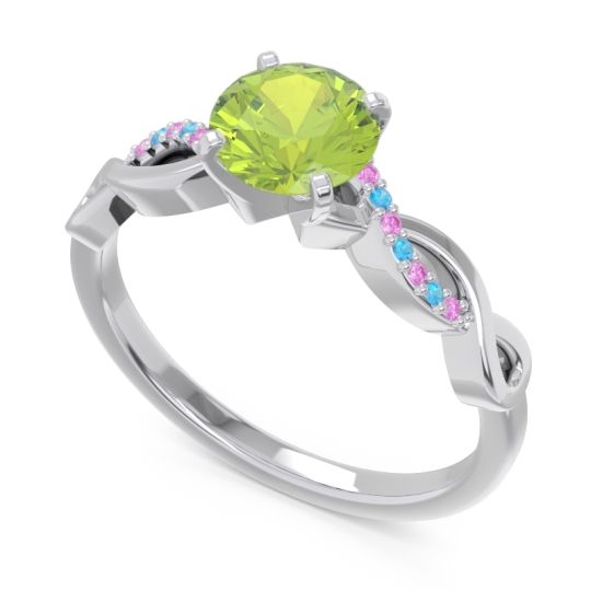 Solitaire Milgrain Atati Ring