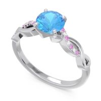 Solitaire Milgrain Atati Ring