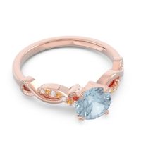 Solitaire Milgrain Atati Ring