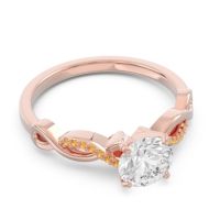 Solitaire Milgrain Atati Ring