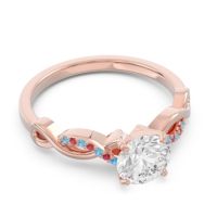 Solitaire Milgrain Atati Ring