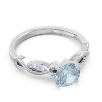 Solitaire Milgrain Atati Ring