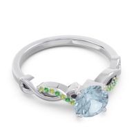 Solitaire Milgrain Atati Ring