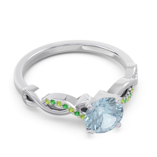 Solitaire Milgrain Atati Ring