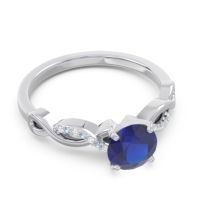 Solitaire Milgrain Atati Ring