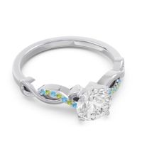 Solitaire Milgrain Atati Ring