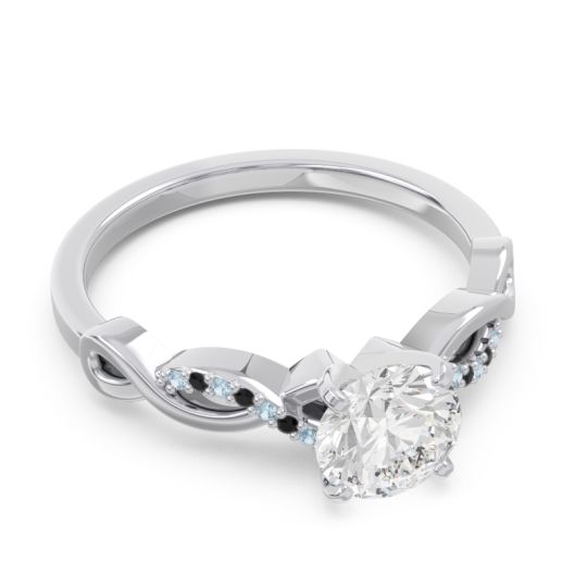 Solitaire Milgrain Atati Ring