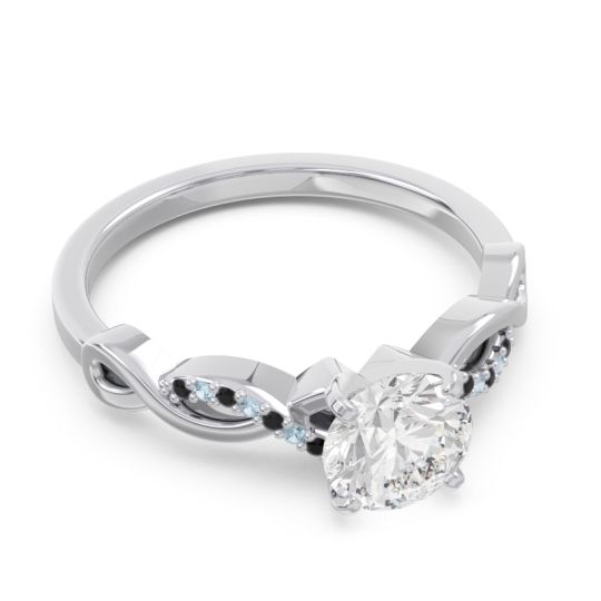 Solitaire Milgrain Atati Ring