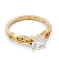 Solitaire Milgrain Atati Ring