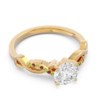 Solitaire Milgrain Atati Ring