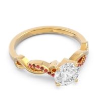 Solitaire Milgrain Atati Ring