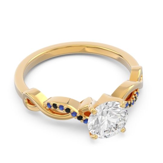 Solitaire Milgrain Atati Ring