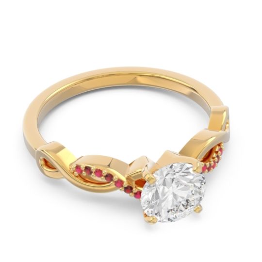 Solitaire Milgrain Atati Ring