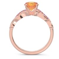 Solitaire Milgrain Atati Ring