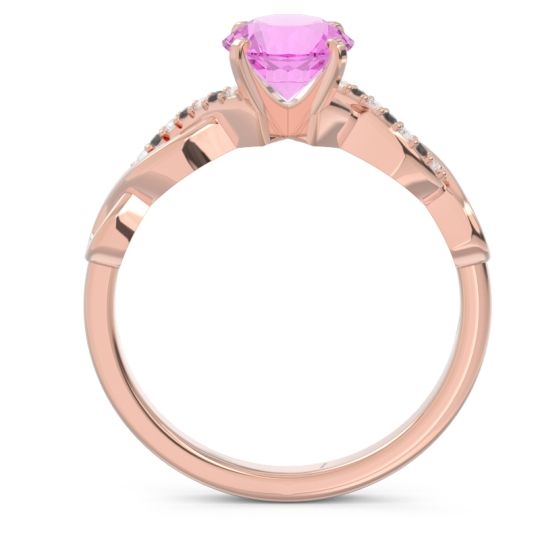 Solitaire Milgrain Atati Ring