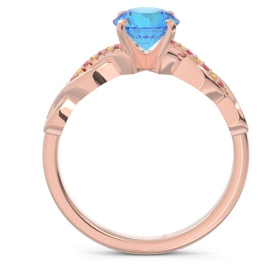 Solitaire Milgrain Atati Ring