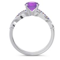 Solitaire Milgrain Atati Ring