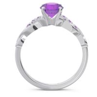 Solitaire Milgrain Atati Ring