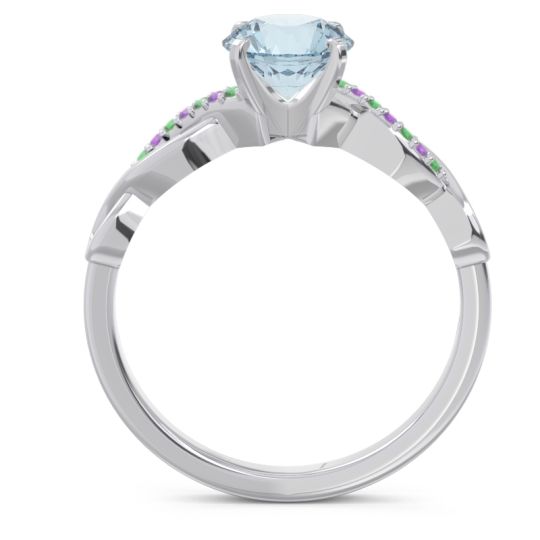 Solitaire Milgrain Atati Ring