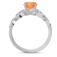 Solitaire Milgrain Atati Ring