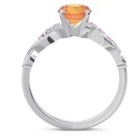 Solitaire Milgrain Atati Ring
