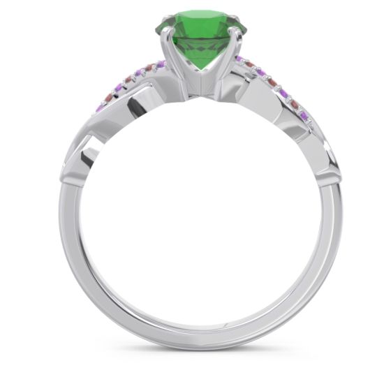 Solitaire Milgrain Atati Ring
