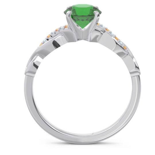 Solitaire Milgrain Atati Ring