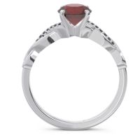 Solitaire Milgrain Atati Ring