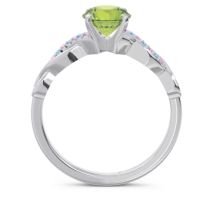Solitaire Milgrain Atati Ring