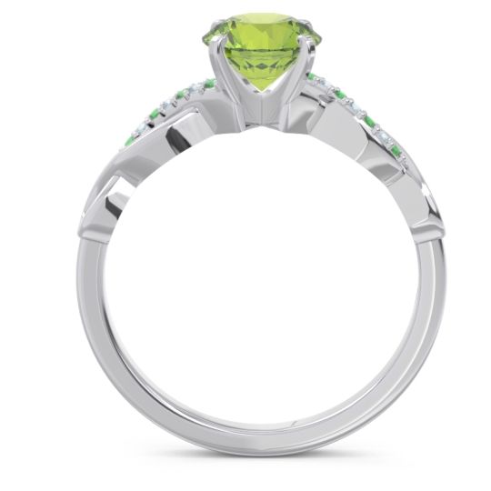 Solitaire Milgrain Atati Ring