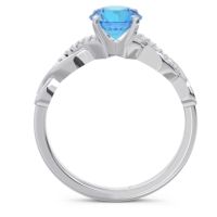 Solitaire Milgrain Atati Ring