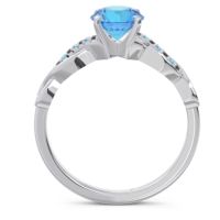 Solitaire Milgrain Atati Ring