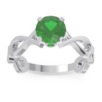 Solitaire Kaca Ring