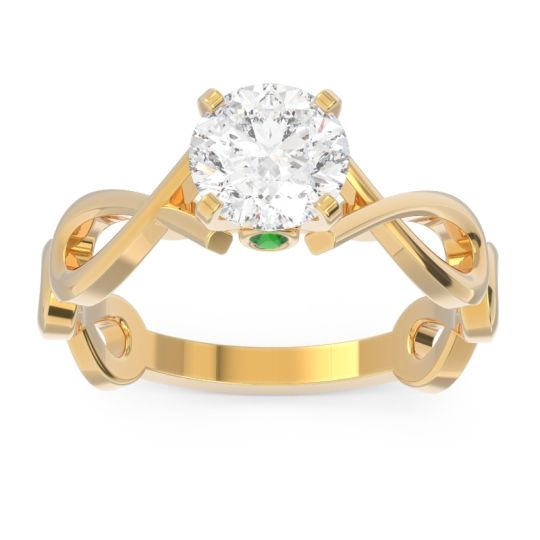 Solitaire Kaca Ring
