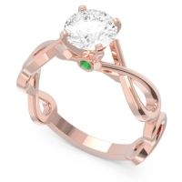 Solitaire Kaca Ring