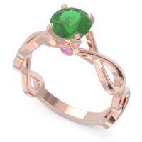 Solitaire Kaca Ring