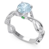 Solitaire Kaca Ring