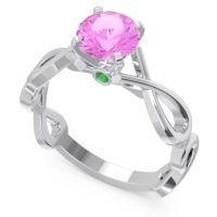 Solitaire Kaca Ring