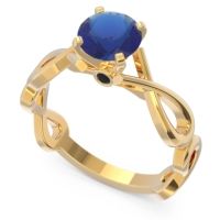Solitaire Kaca Ring