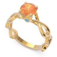 Solitaire Kaca Ring