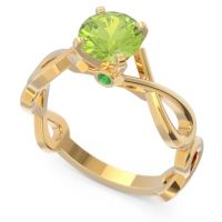 Solitaire Kaca Ring