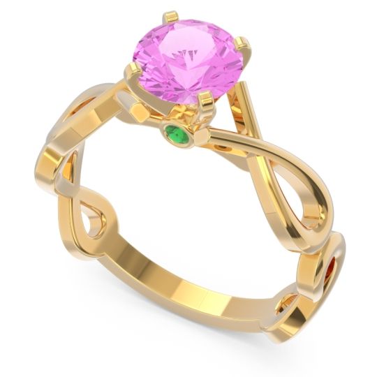Solitaire Kaca Ring