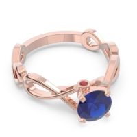 Solitaire Kaca Ring