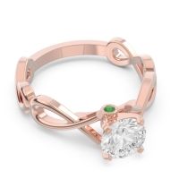Solitaire Kaca Ring