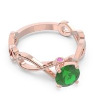 Solitaire Kaca Ring