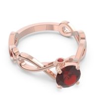 Solitaire Kaca Ring