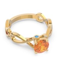 Solitaire Kaca Ring